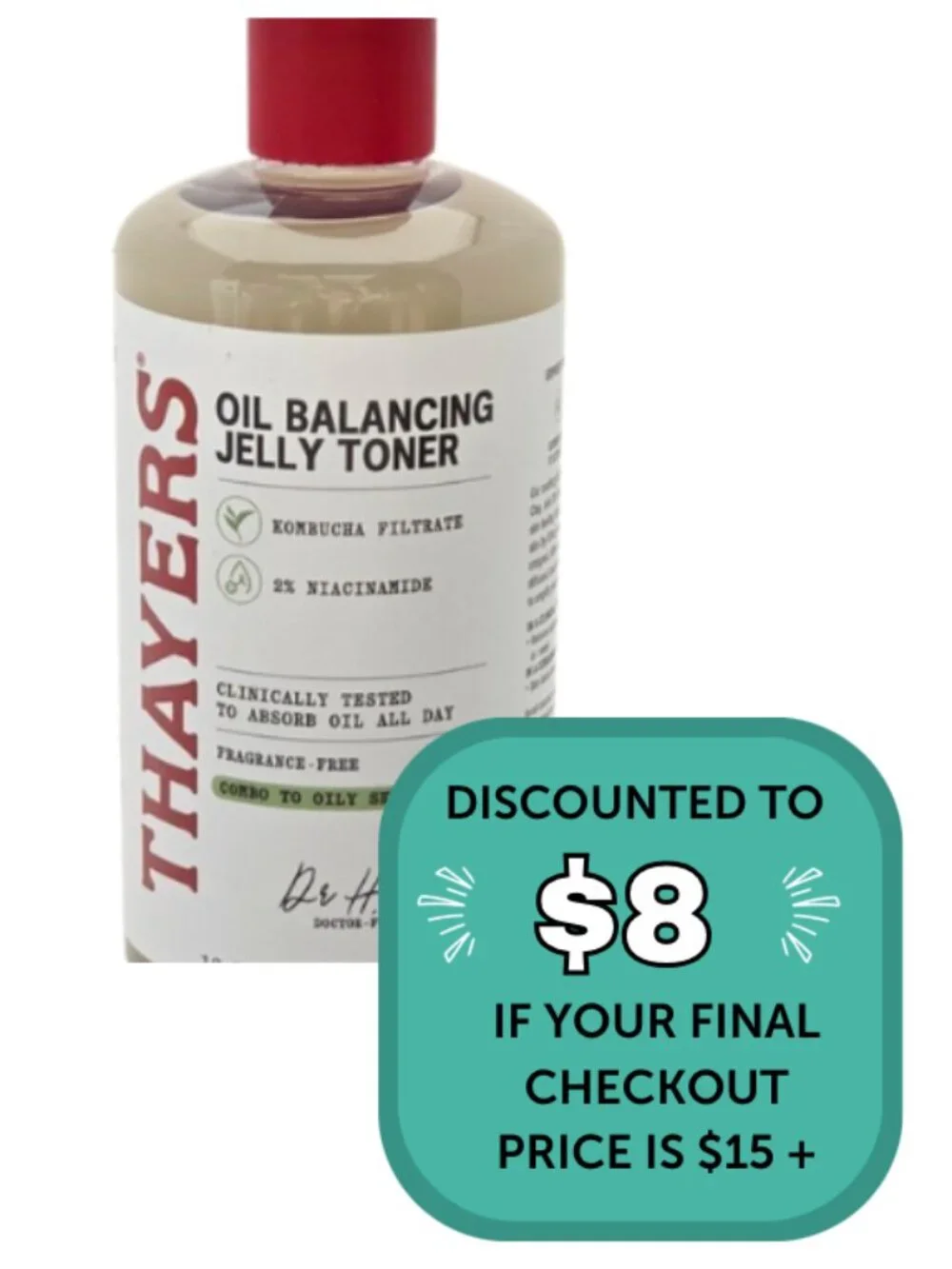 $8 When Bundled with $7 - Thayers Oil Balancing Jelly Toner